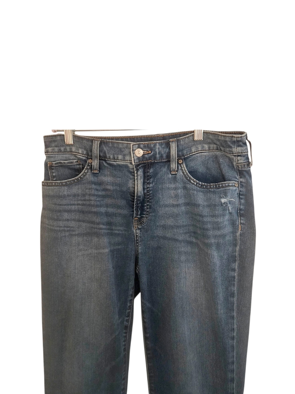 Chico's So Slimming Girlfriend Slim Leg Crop Jeans - Picture 7 of 12
